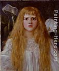 Herbert Gustave Schmalz Canvas Paintings - A Fair Beauty